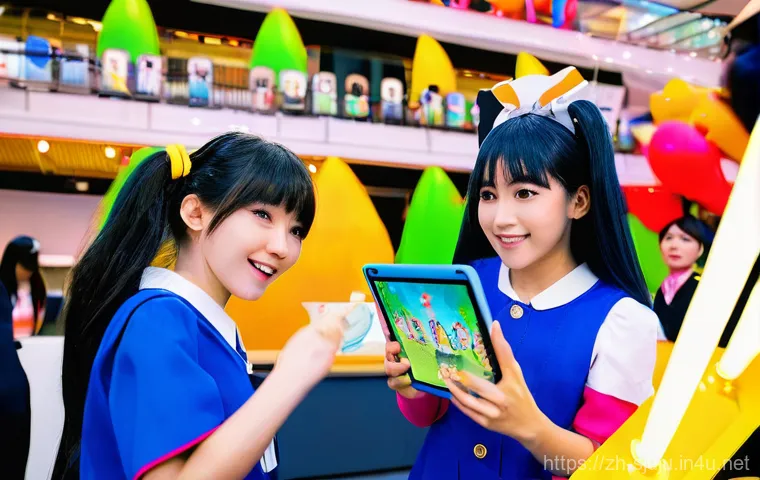 시크릿쥬쥬 팬덤 문화 - **Prompt:** A heartwarming scene featuring a diverse group of children, both girls and boys aged 6-1...