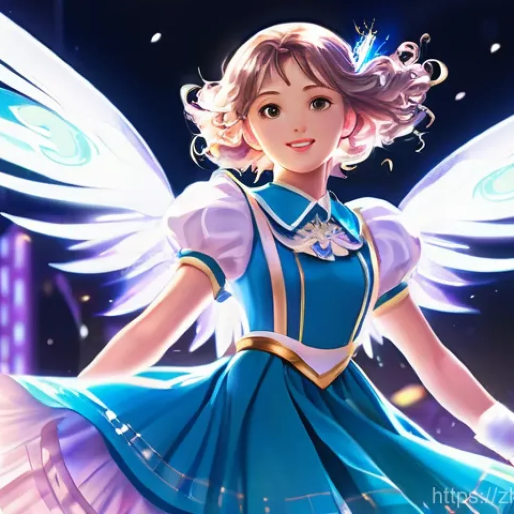 시크릿쥬쥬 인기 에피소드 순위 - **Prompt 1: "First Spark of Magic and Courage"**
    A vibrant, dynamic full-body shot of Magical Gi...