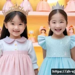 시크릿쥬쥬 유통 플랫폼 - **Prompt:** A vibrant, whimsical pop-up store for "Secret Jouju" toys, designed with sparkling, magi...